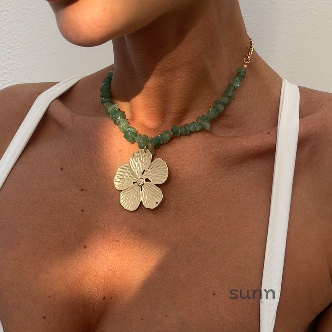 Nella Irregular Bloom Necklace [4BEVN7A2]