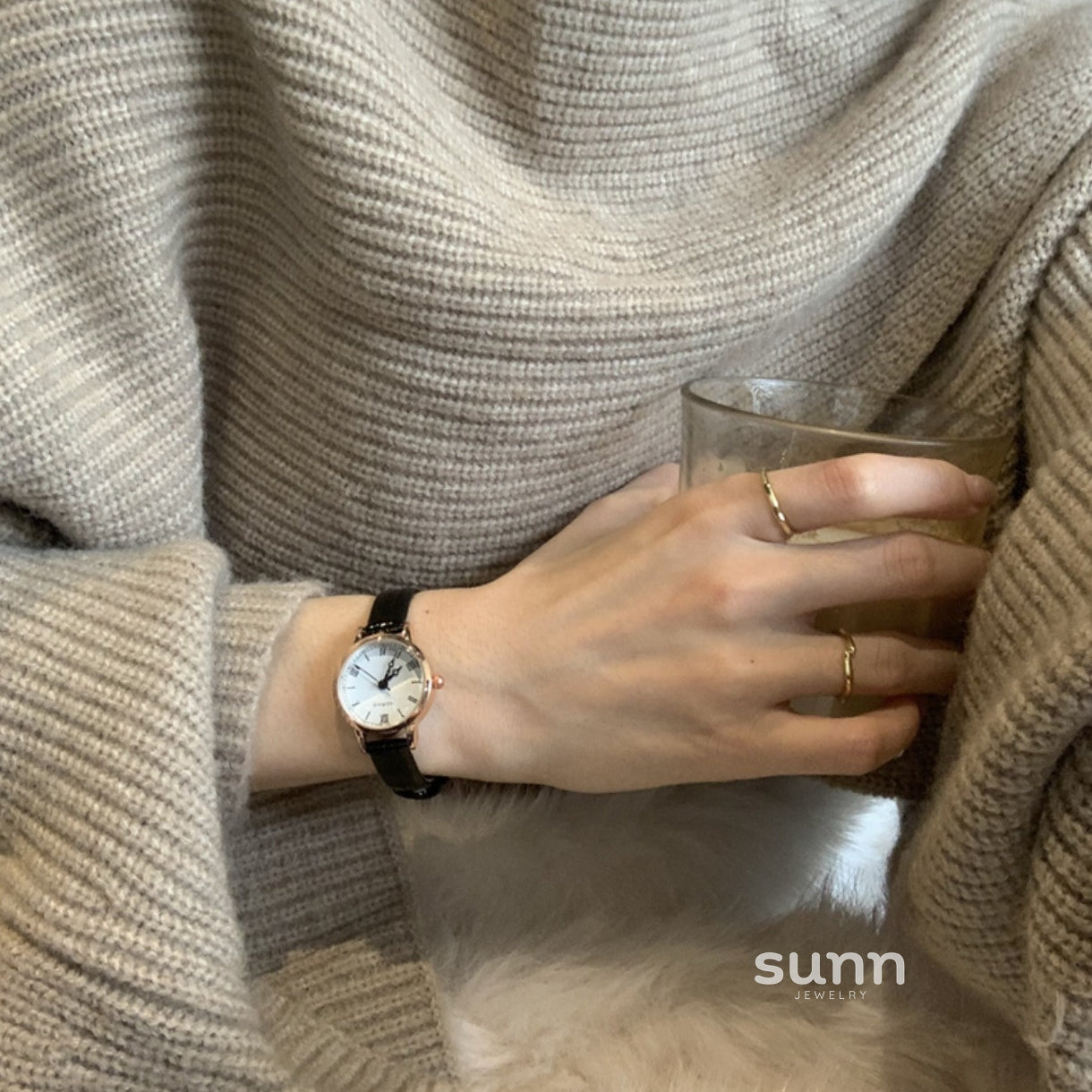Neve Vintage Roman Watch [365PGXLH]