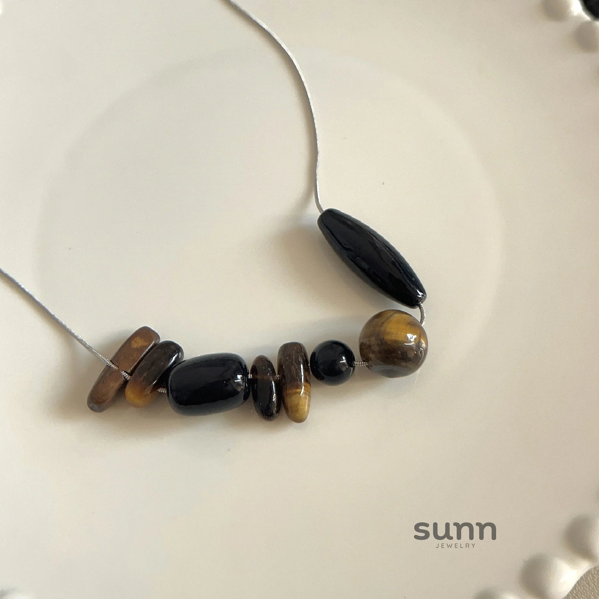 Neyla Vintage Tiger Eye Necklace