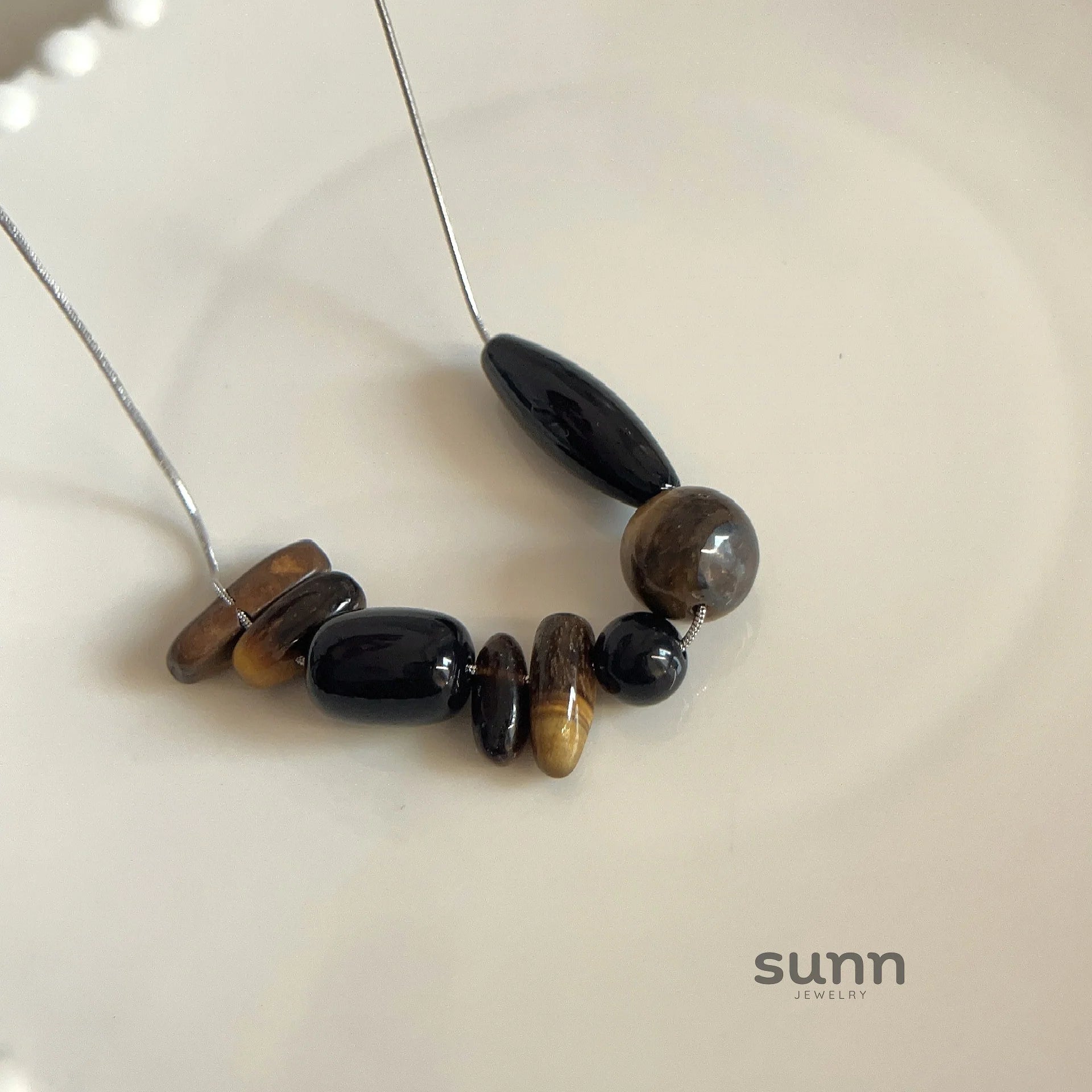 Neyla Vintage Tiger Eye Necklace