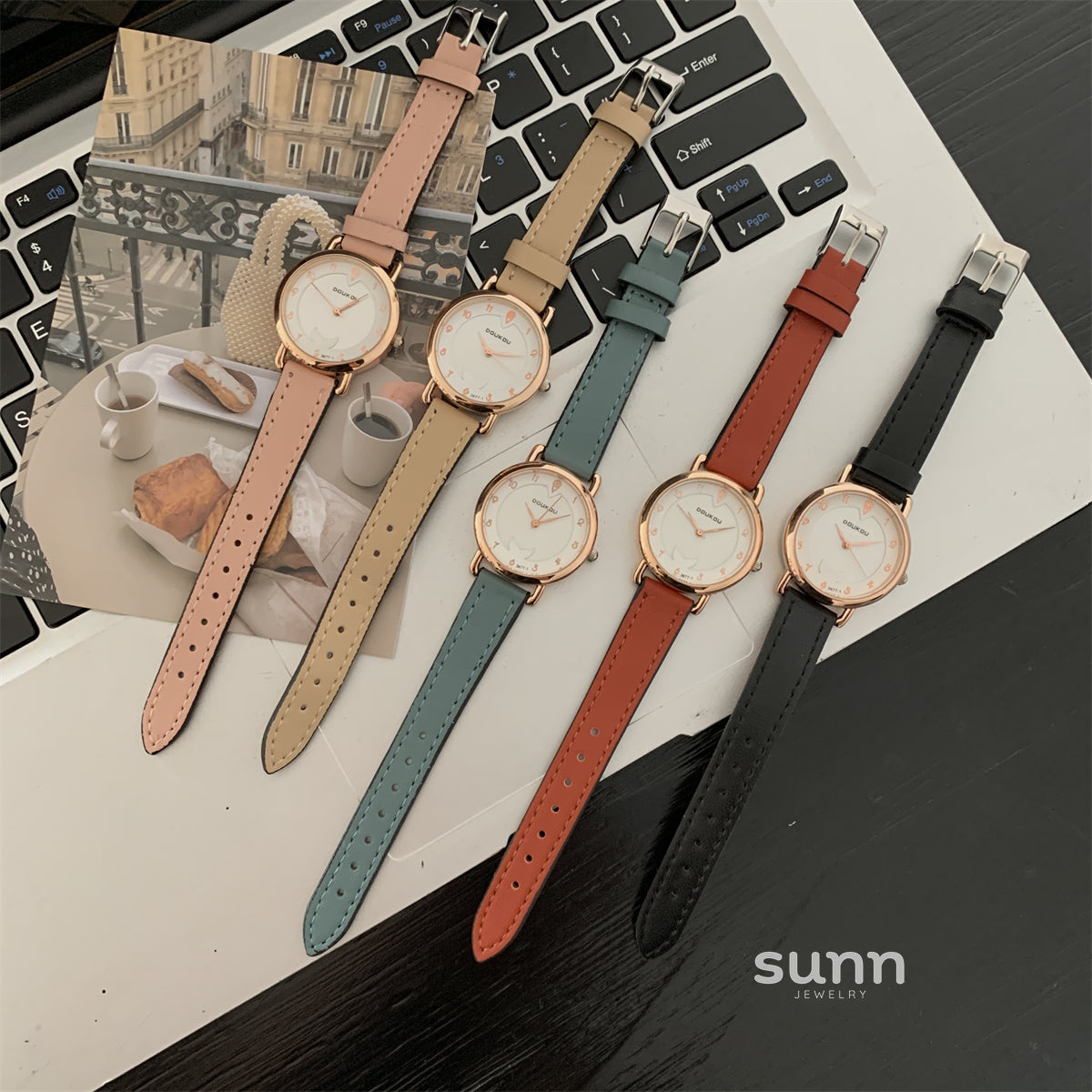 Nico Iridescent Shell Face Watch [G36120BY]