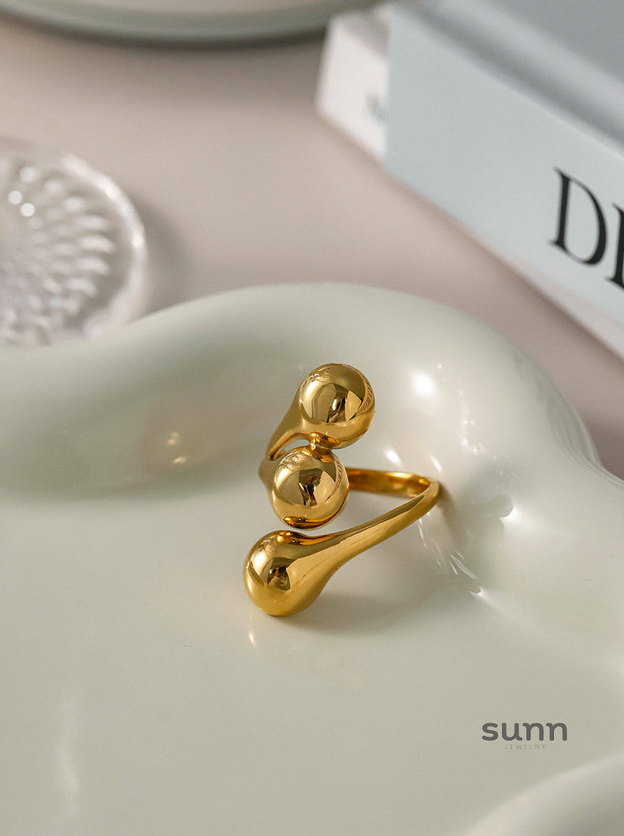 Nicole Asymmetrical Open Ring [PDB6VMSM]