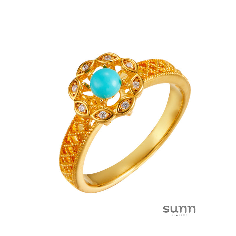 Nicole Palace Floral Ring [225CLZZ9]