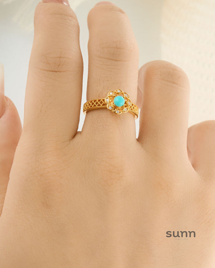 Nicole Palace Floral Ring [CA2OD44N]