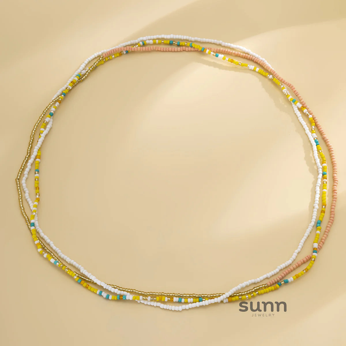 Nicolina Beaded Body Chain Set