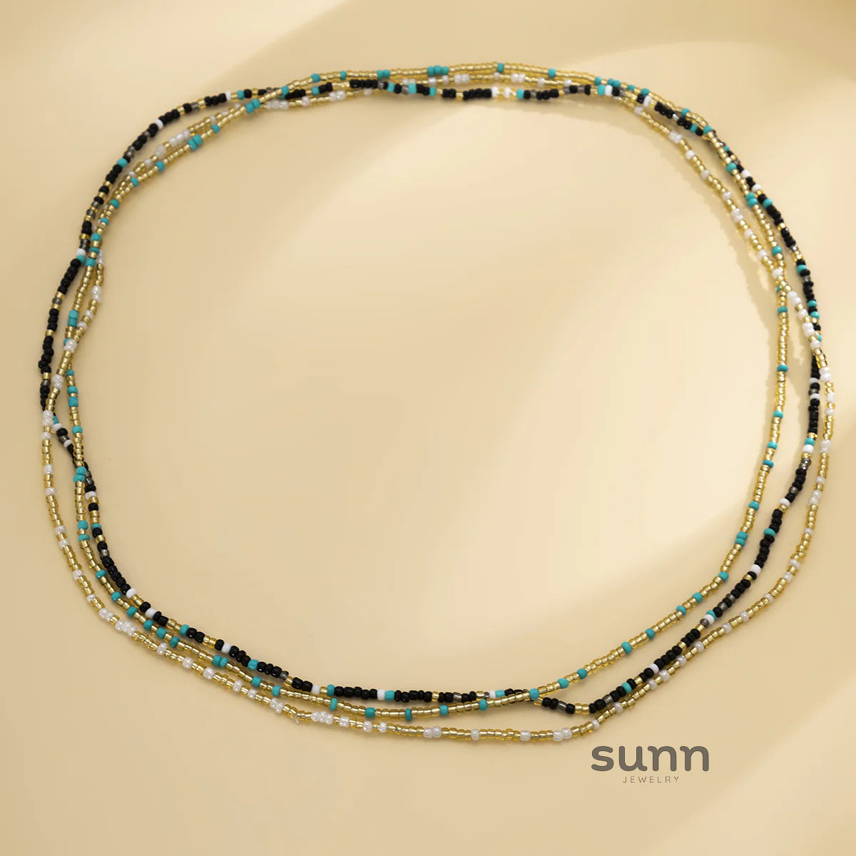 Nicolina Beaded Body Chain Set