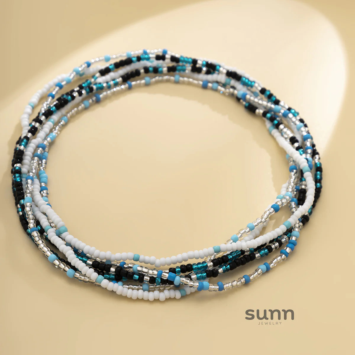 Nicolina Beaded Body Chain Set