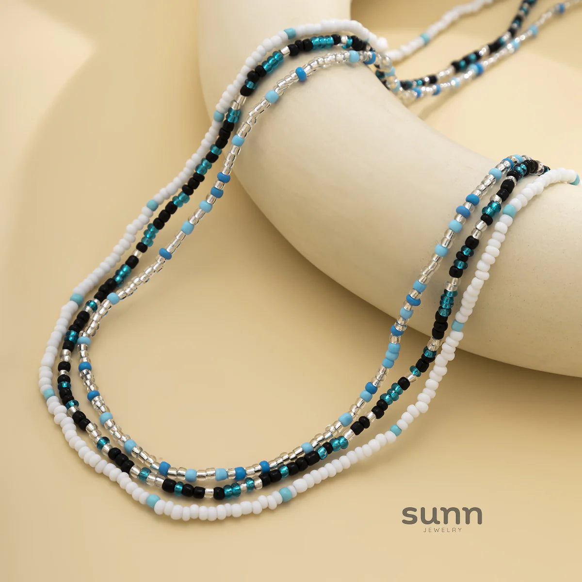 Nicolina Beaded Body Chain Set
