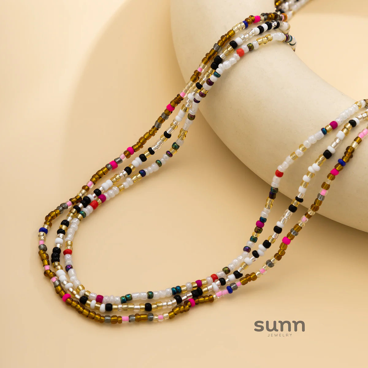 Nicolina Beaded Body Chain Set