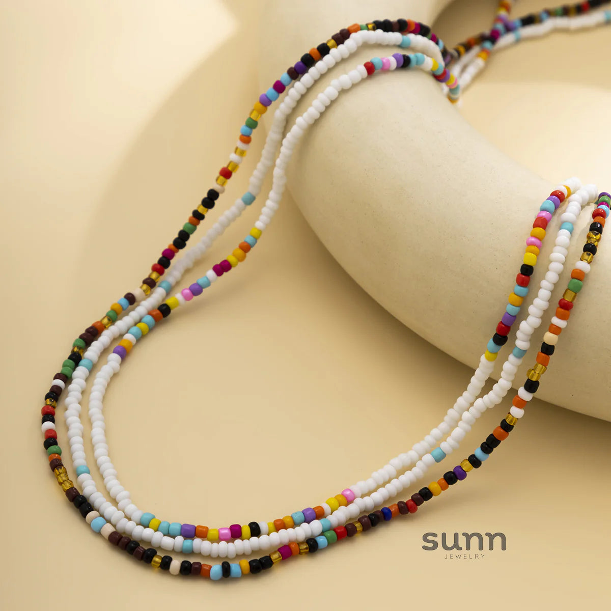 Nicolina Beaded Body Chain Set