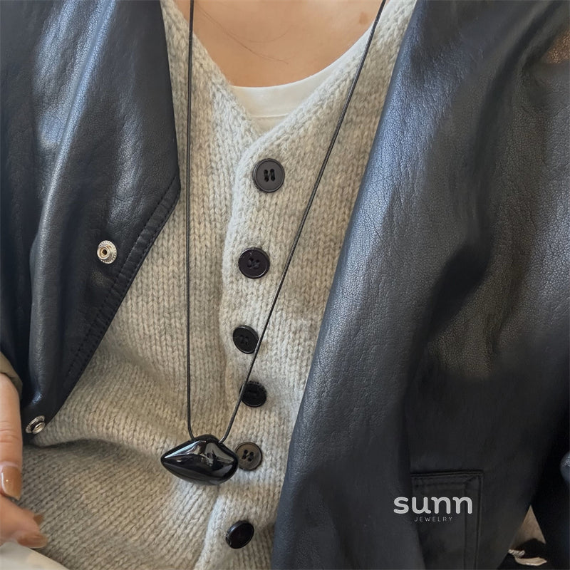 Nicolina Cloud Pendant Sweater Chain [0NVG6AKL]
