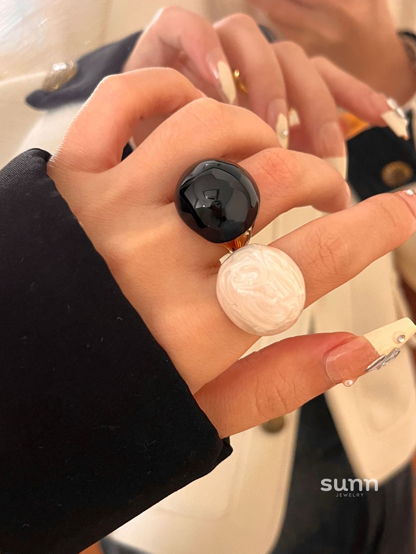 Nicolle Maillard Droplet Ring [01667WI1]