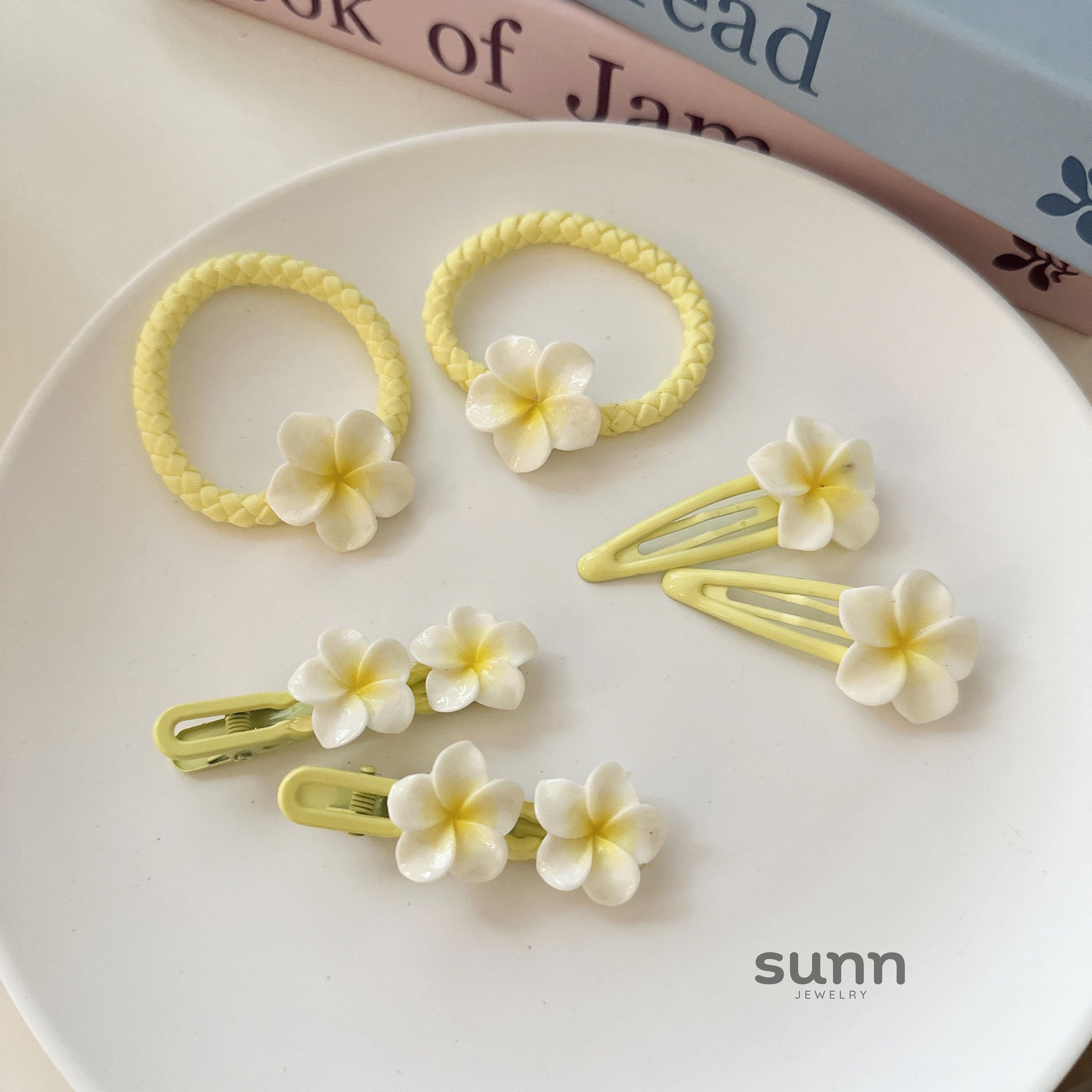 Nilah Plumeria Hair Accessories [8A80M8F5]