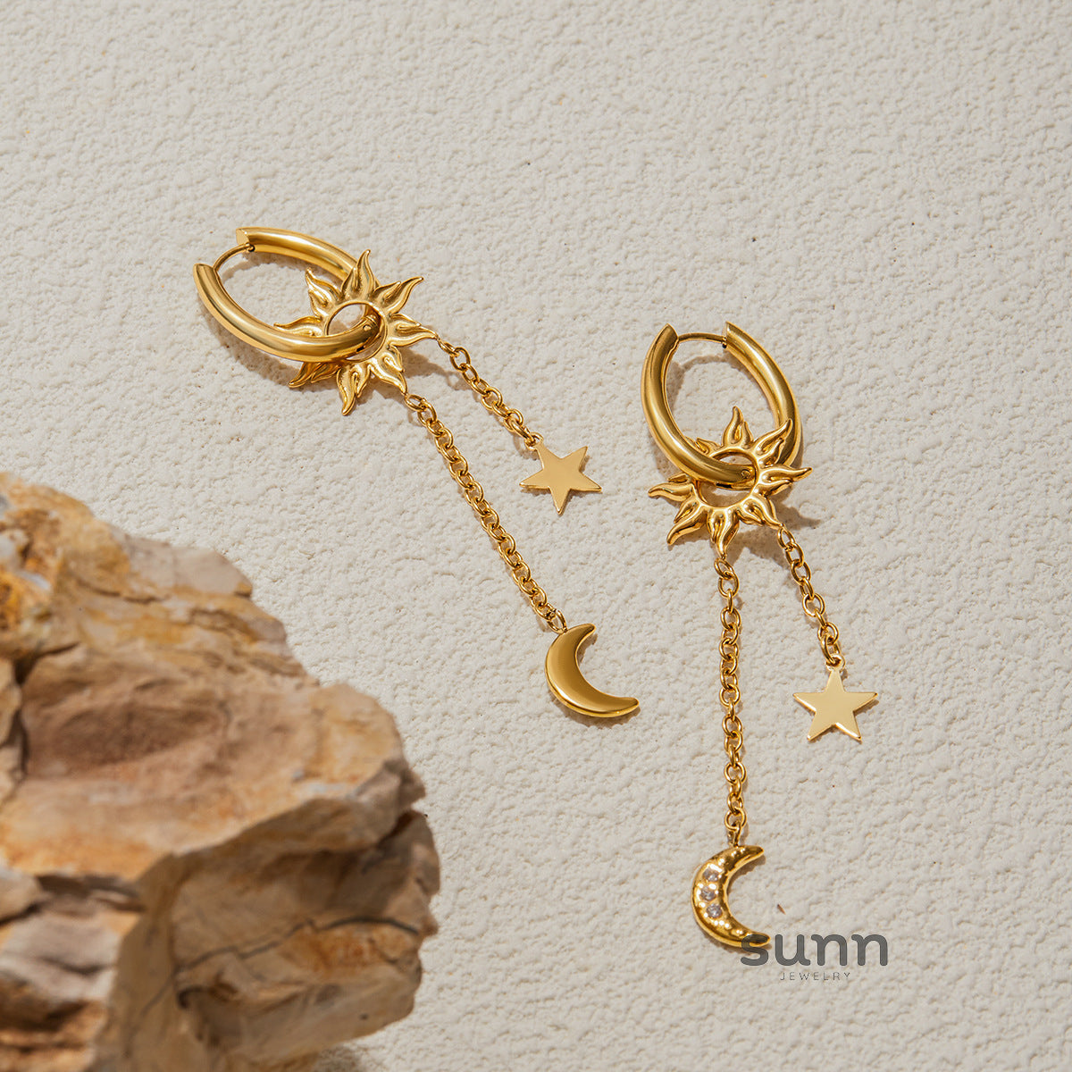 Nilah Stellar Tassel Earrings [ONMGBHXC]