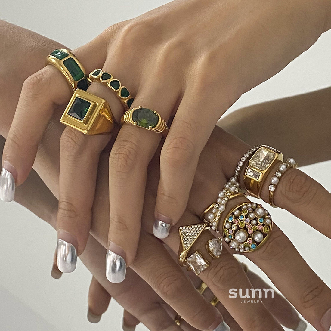 Nimrat Delicate Ring Set [3WMVW7T0]