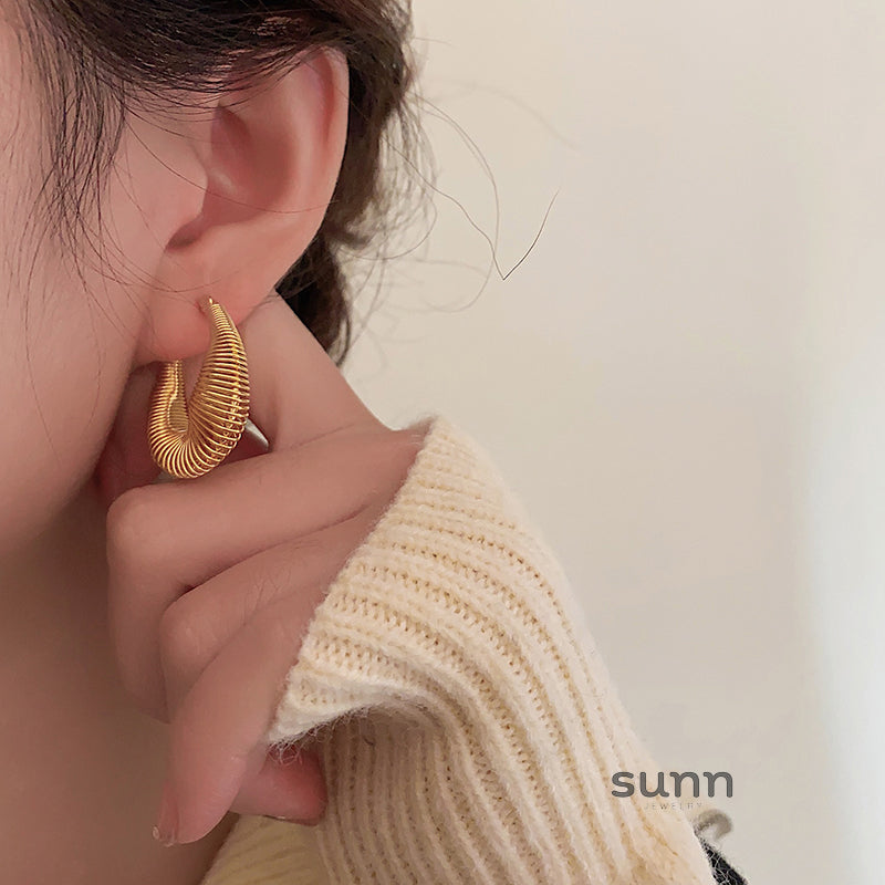 Nina Modern Geometric Earrings [PSIJDVFJ]