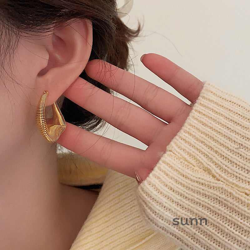 Nina Modern Geometric Earrings [M9J703I8]