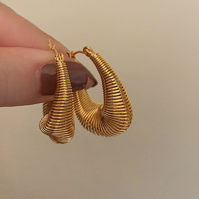 Nina Modern Geometric Earrings [M9J703I8]
