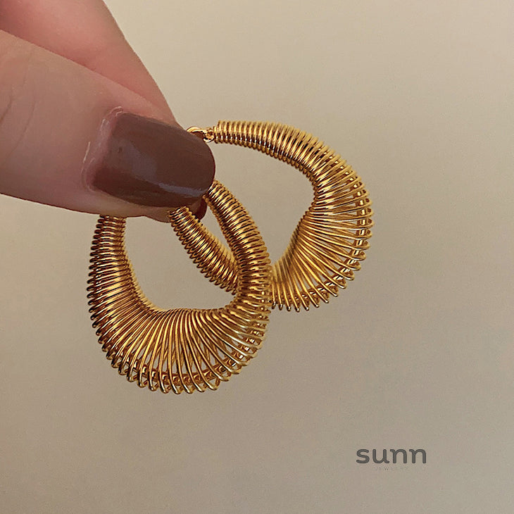Nina Modern Geometric Earrings [YM5O8TN2]
