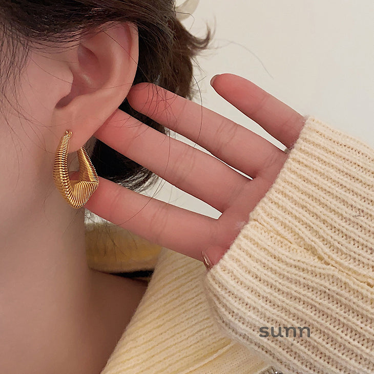 Nina Modern Geometric Earrings [FG0YVAIP]