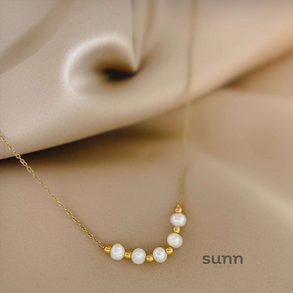 Niomi Baroque Pearl Necklace [4P5SAAIA]