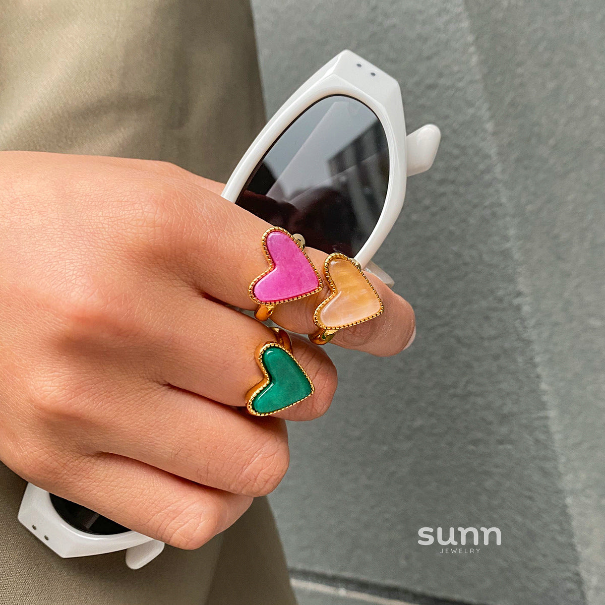 Nitara Luxe Heart Ring [RVYNDVRN]