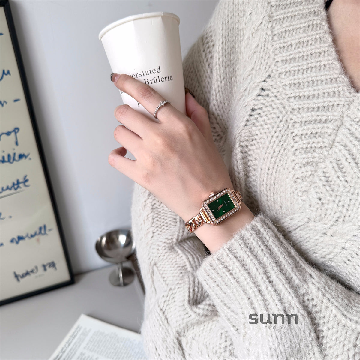 Nivea Cube Bracelet Watch [QS04AFFY]