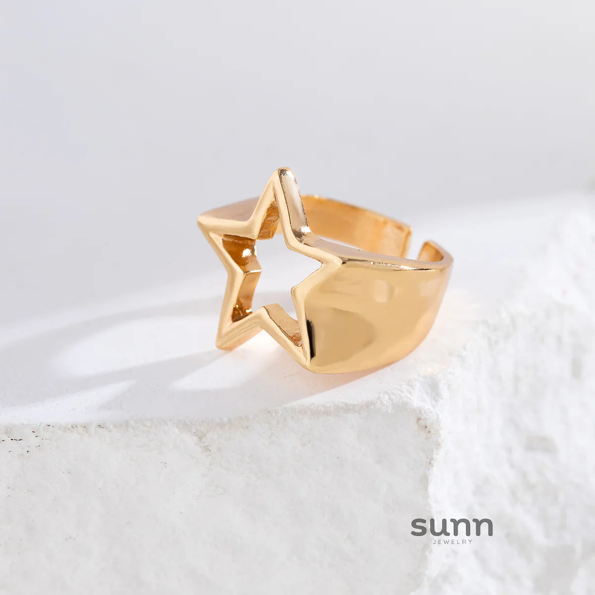 Noelia Star Cutout Ring