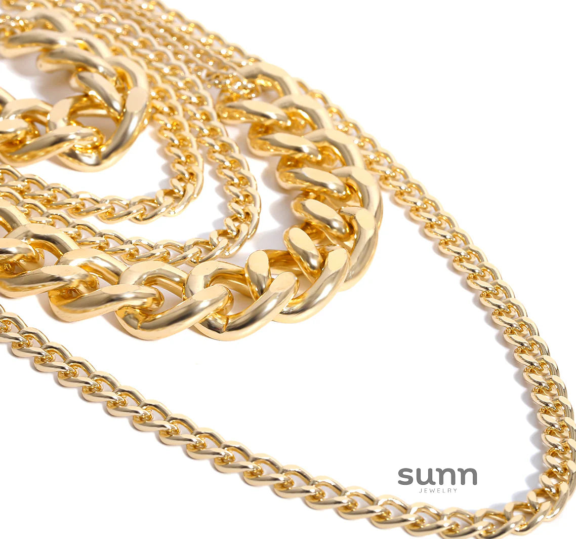 Noemi Layered Chain Tassel Necklace