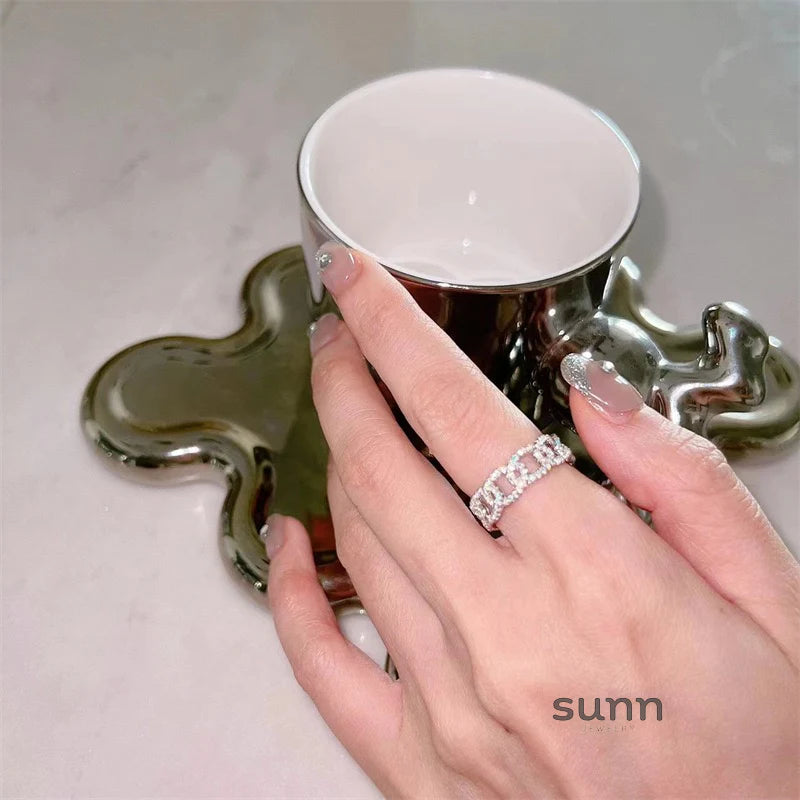 Nolan Zircon Embellished Rings