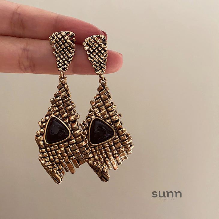 Nona Baroque Braided Earrings [IA8TNQC2]