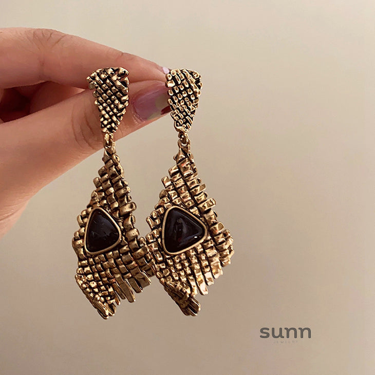 Nona Baroque Braided Earrings [9WJWQGW5]