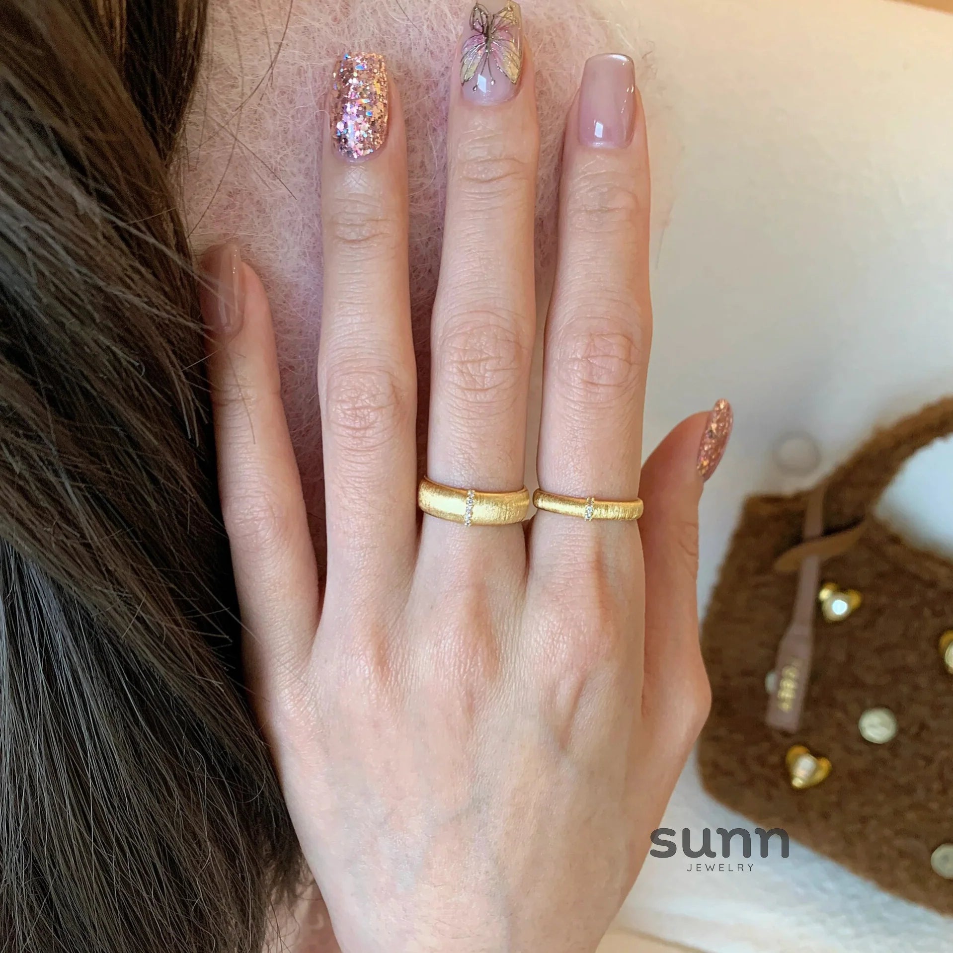 Novalee Brushed Band Ring