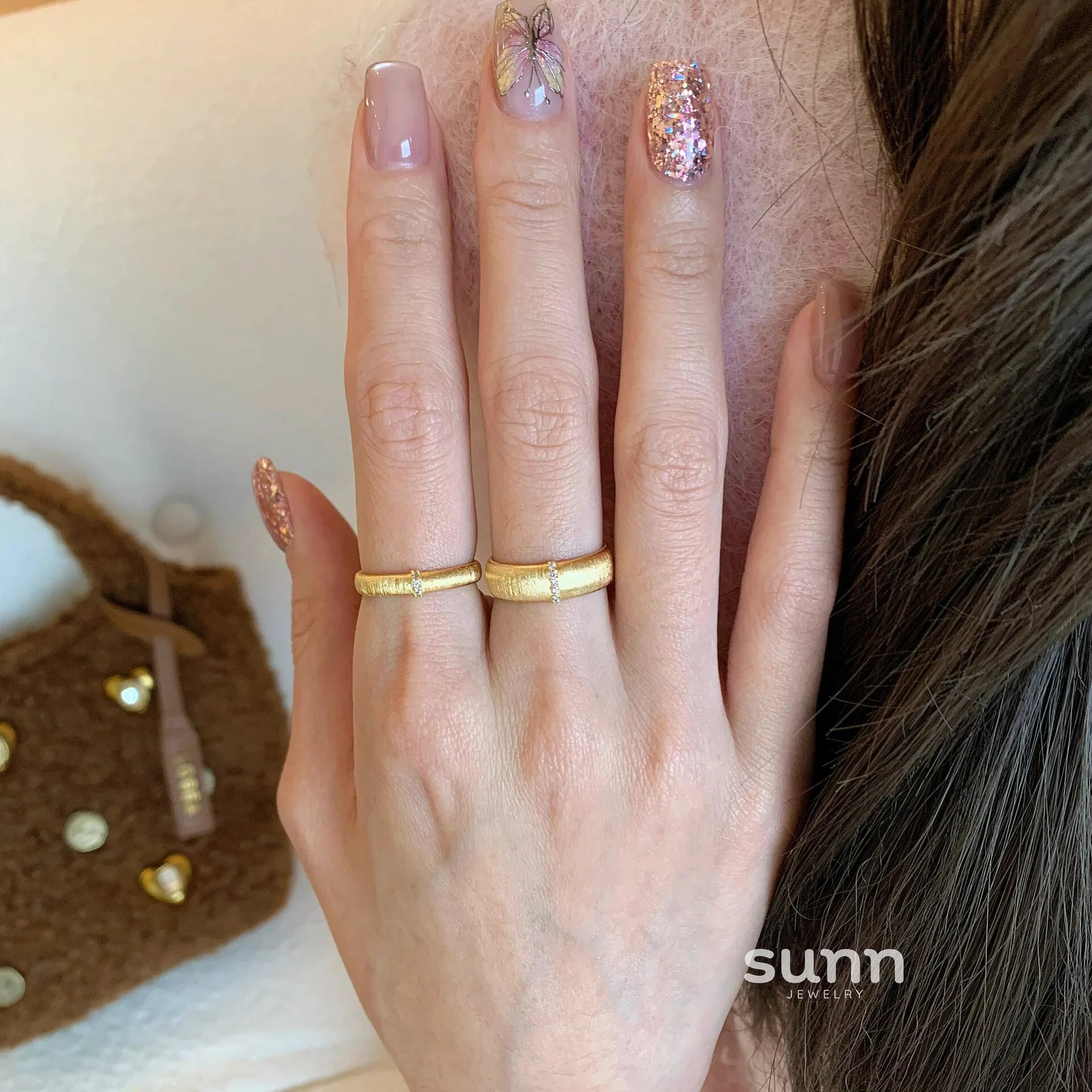 Novalee Brushed Band Ring