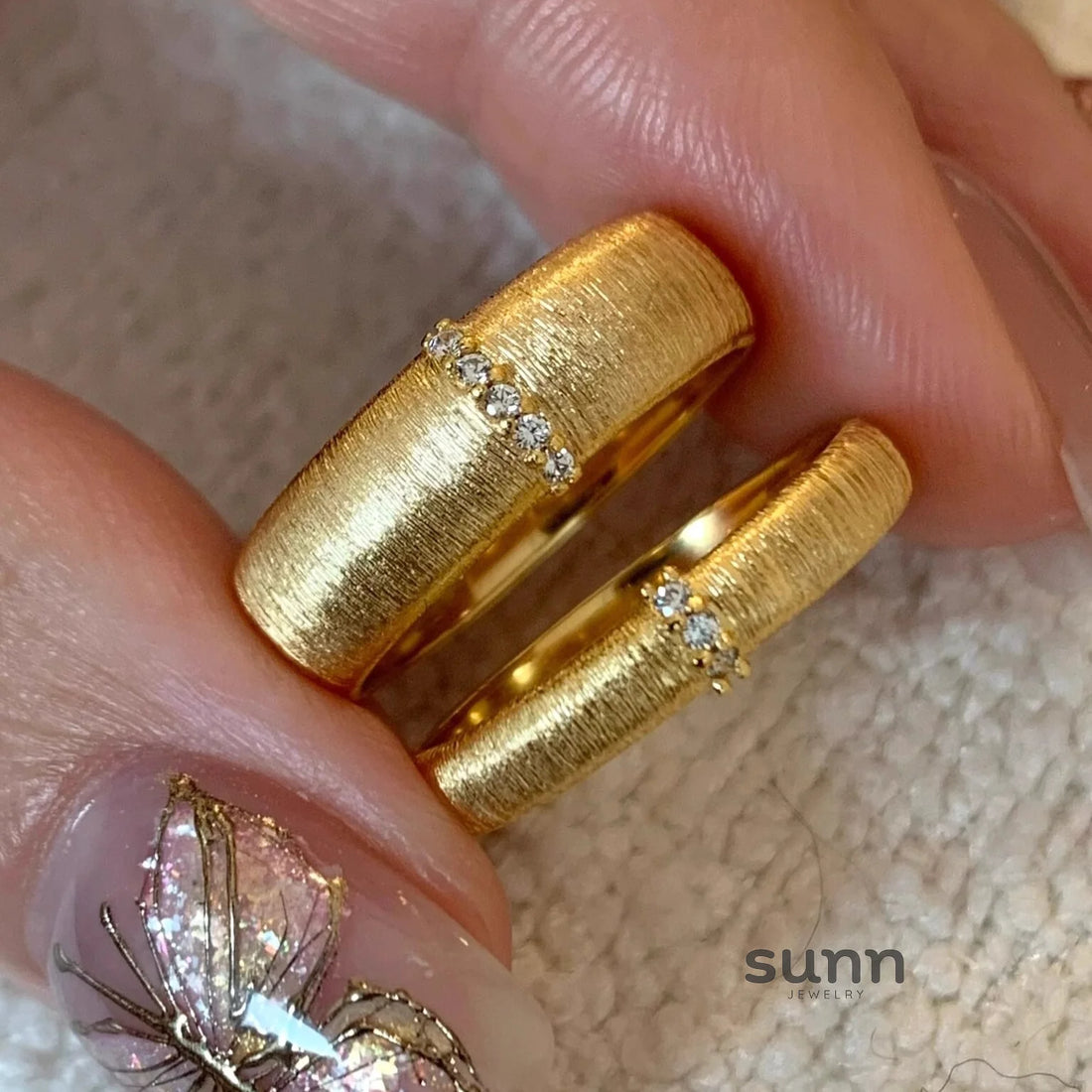 Novalee Brushed Band Ring