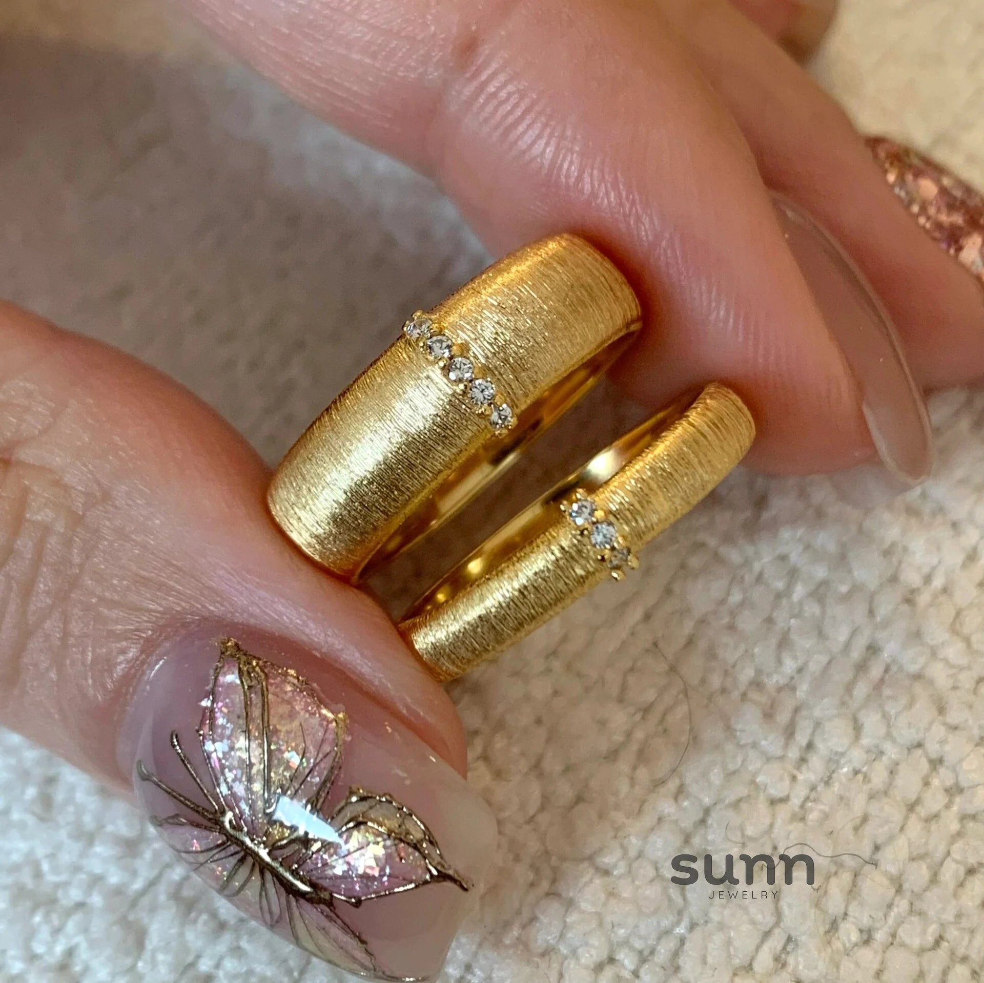 Novalee Brushed Band Ring