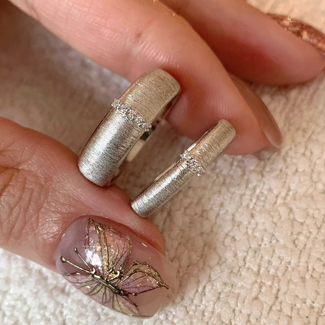 Novalee Brushed Band Ring