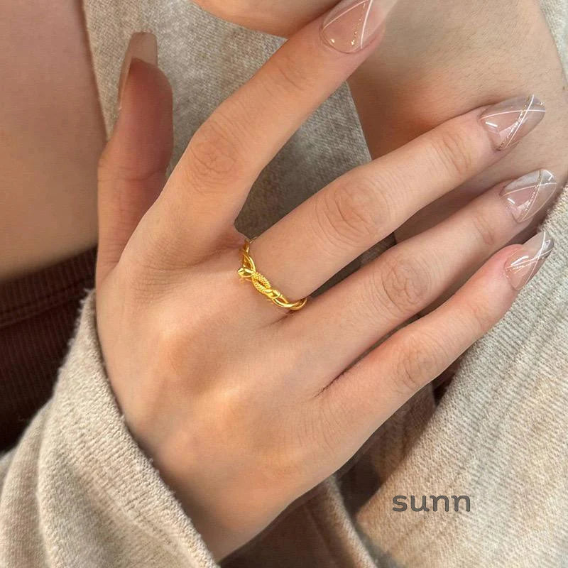 November Entwined Serpent Ring