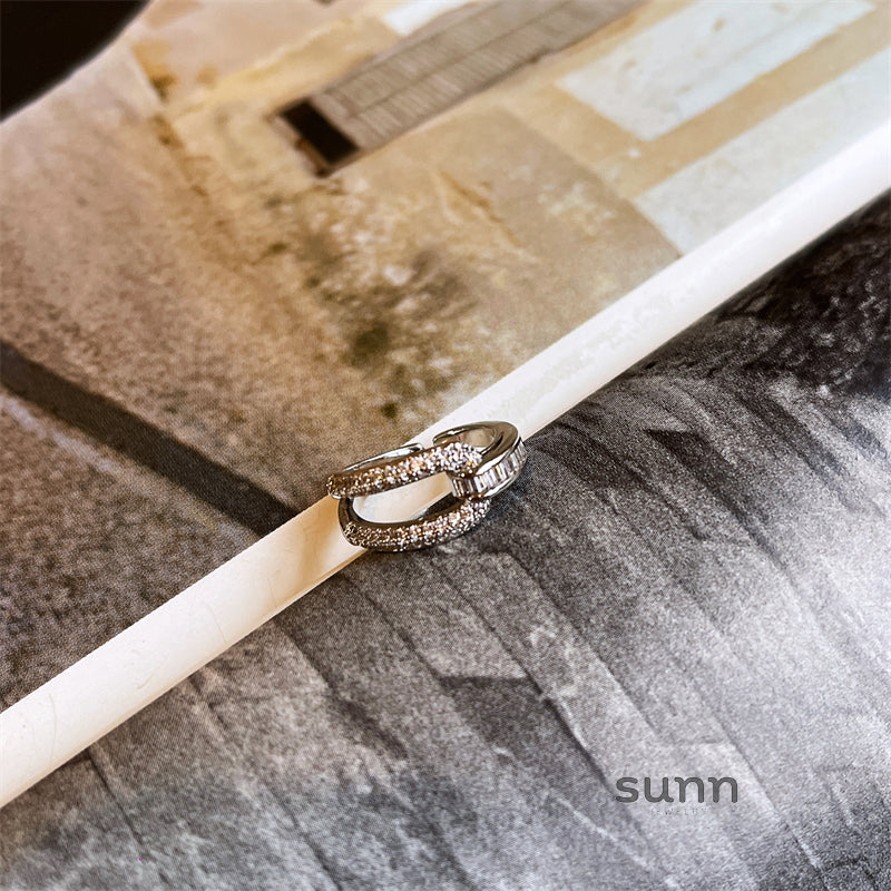 Nuha Zirconia Open Ring