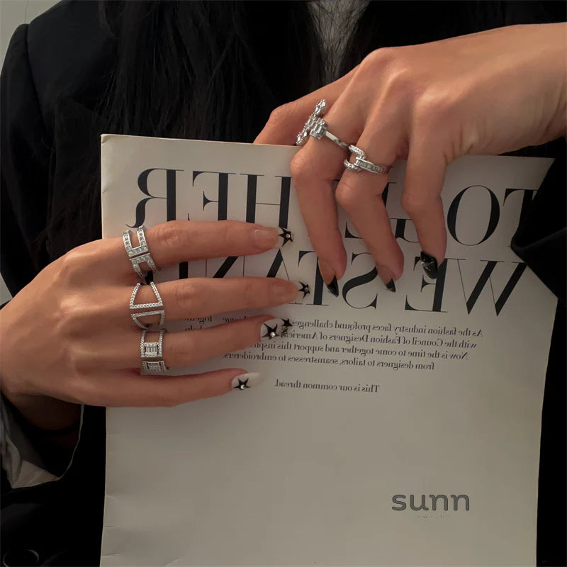 Nuha Zirconia Open Ring