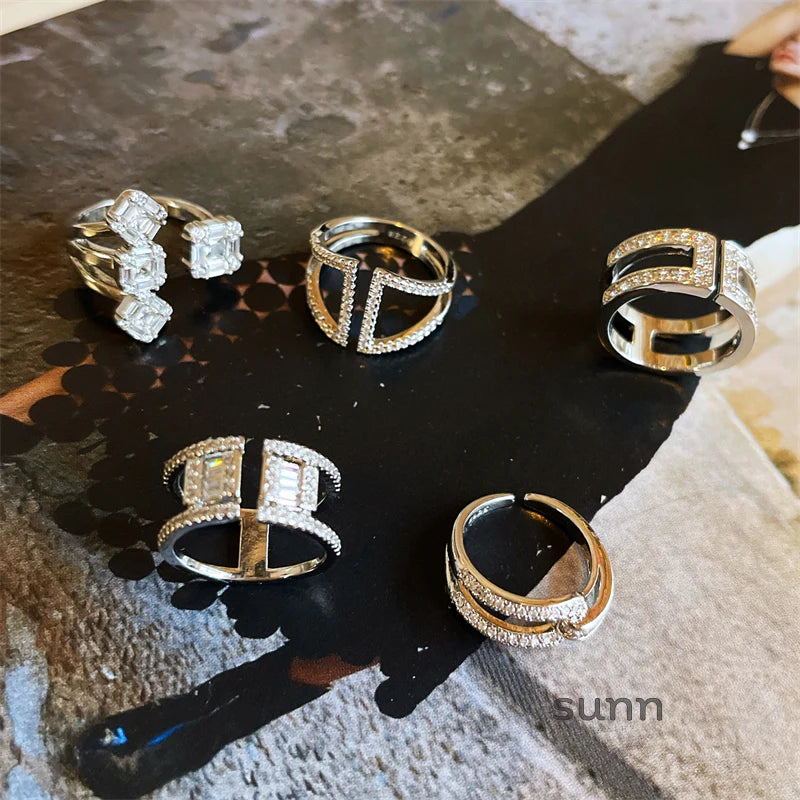 Nuha Zirconia Open Ring