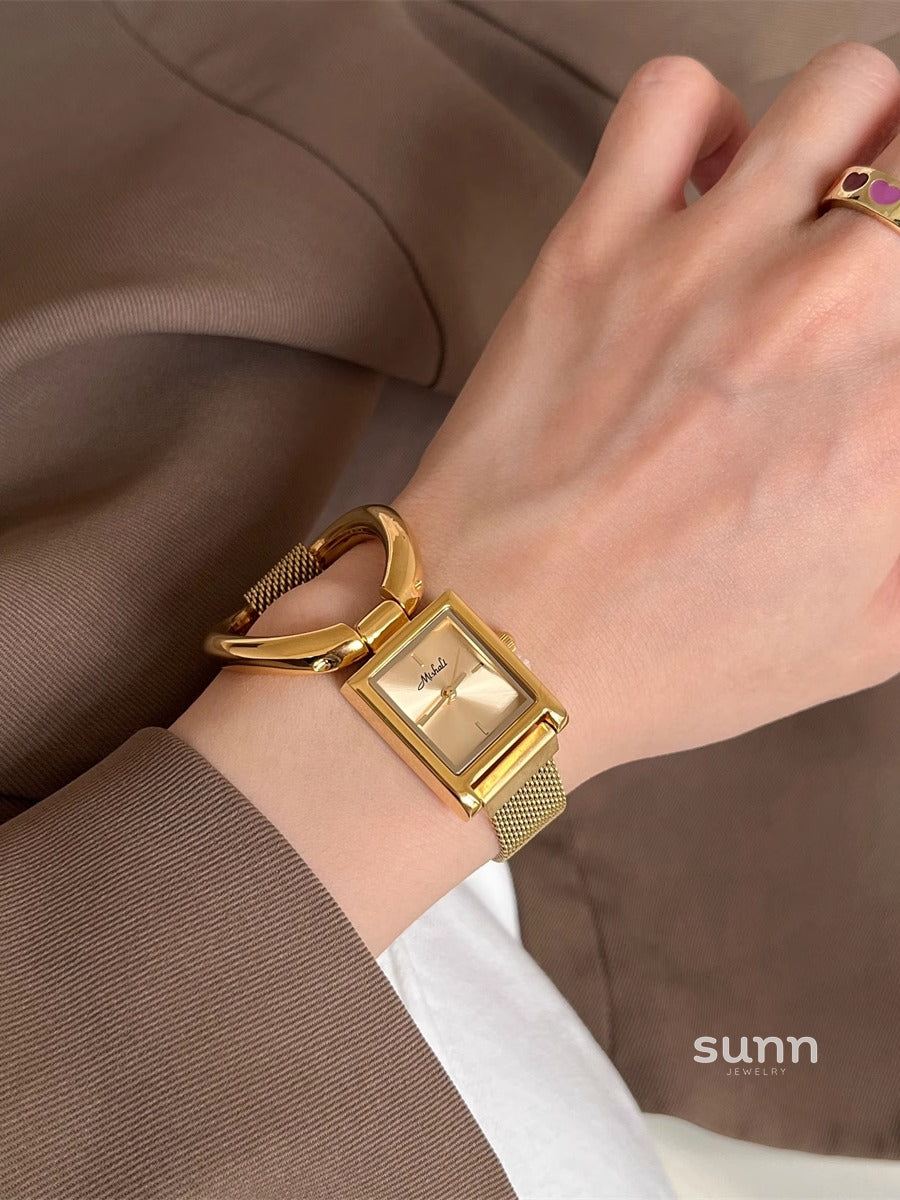 Nyasia Magnetic Mesh Watch [NWJQOTPN]