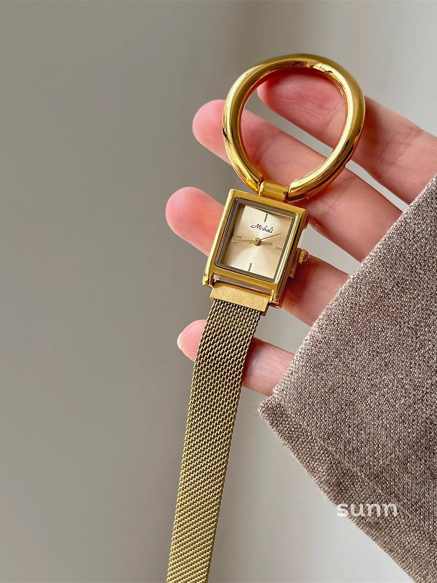 Nyasia Magnetic Mesh Watch [5TNPTWIA]
