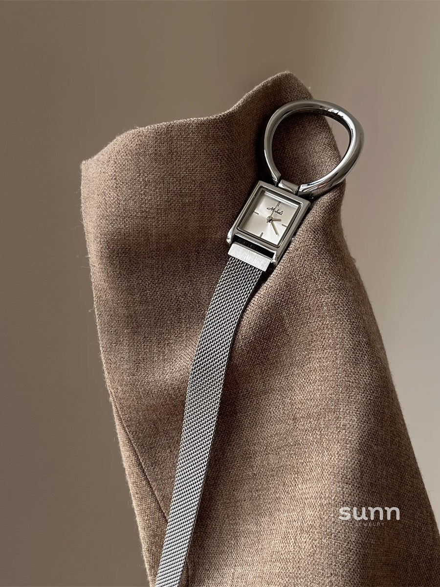 Nyasia Magnetic Mesh Watch [LREBTIW0]