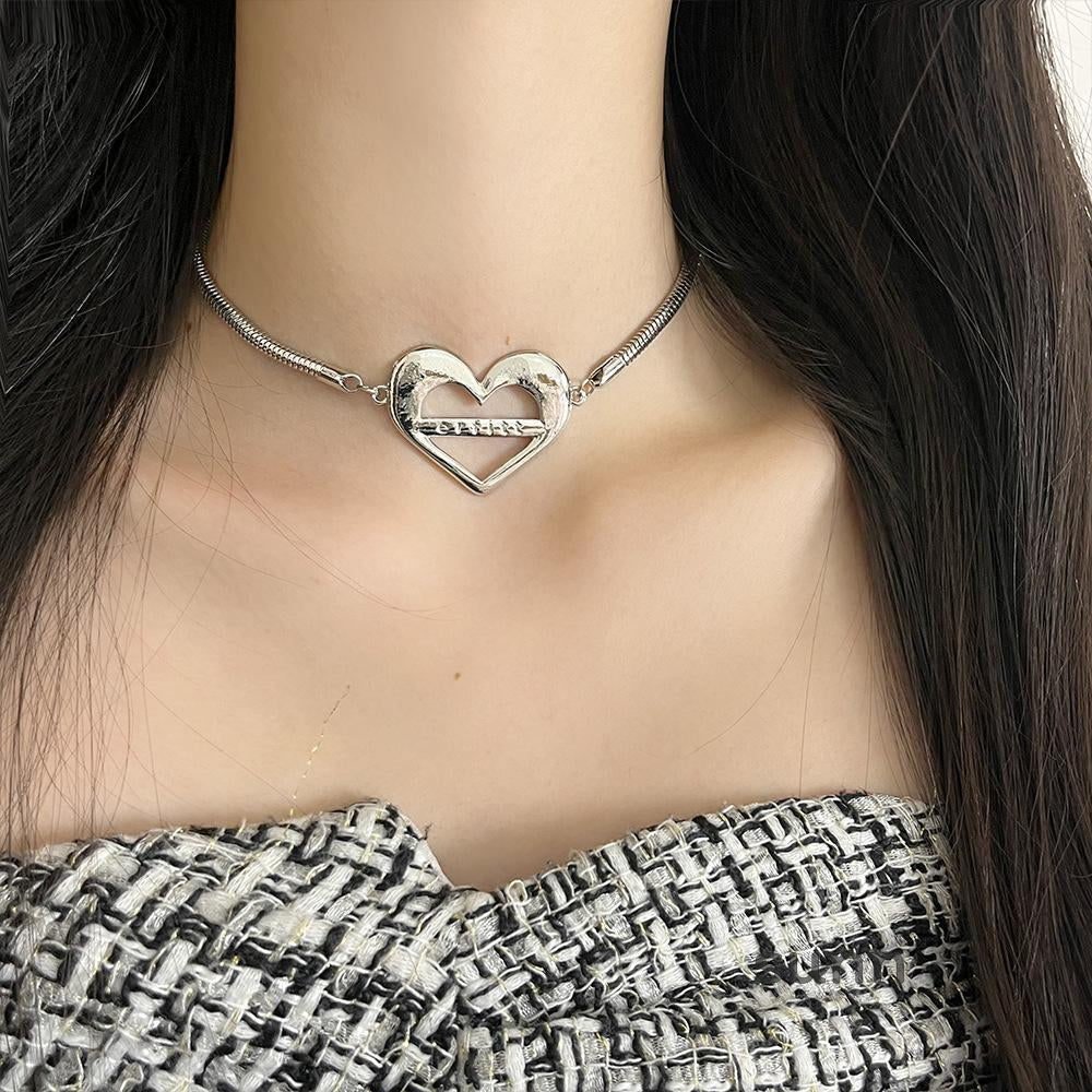 Nyssa Sweet Heart Necklace [BECM67A5]