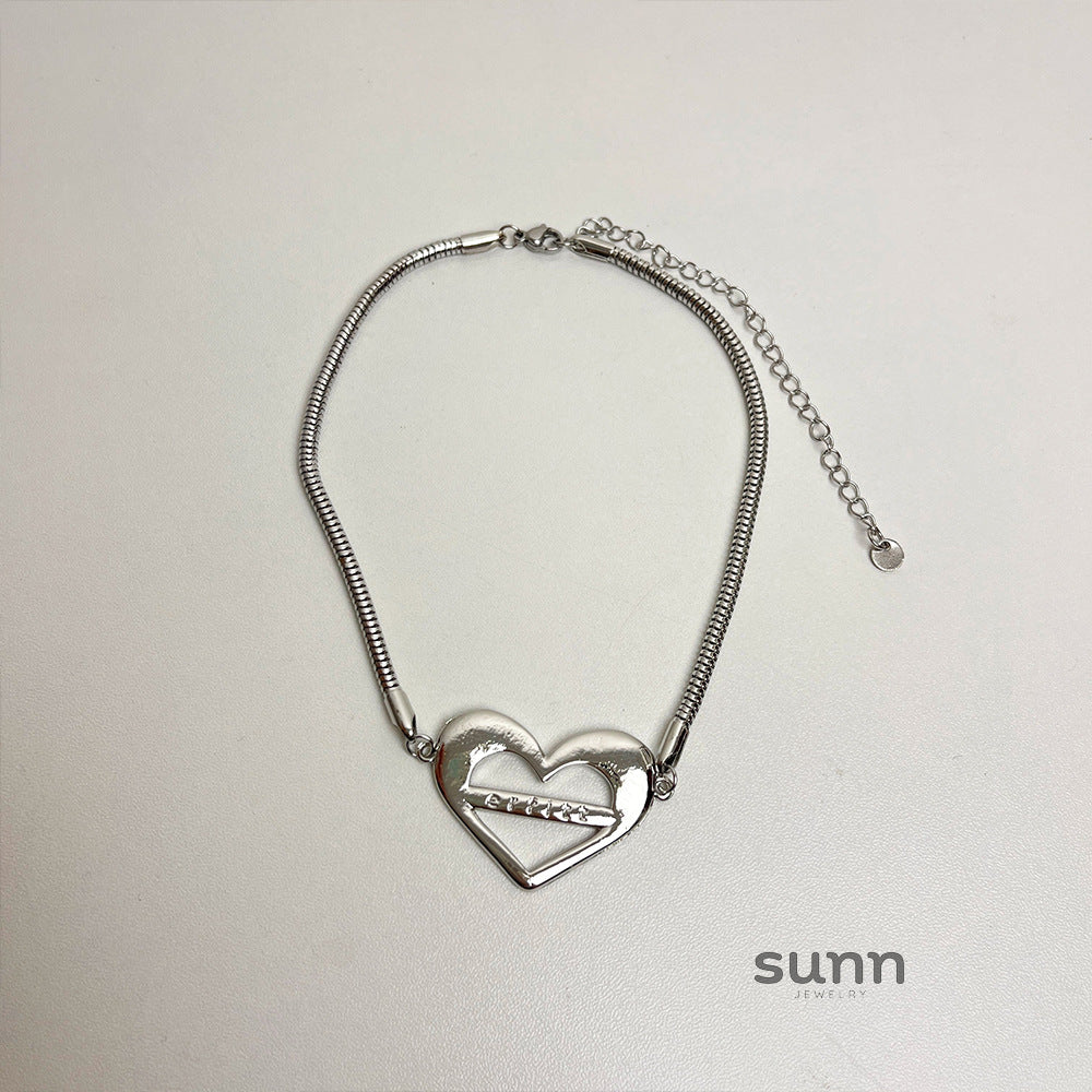 Nyssa Sweet Heart Necklace [L1GDS5AW]