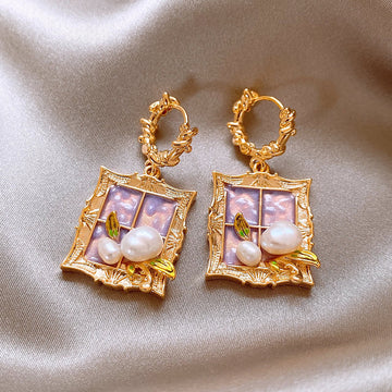 October Gold Oil Painting Huggies [LPFCOI43]
