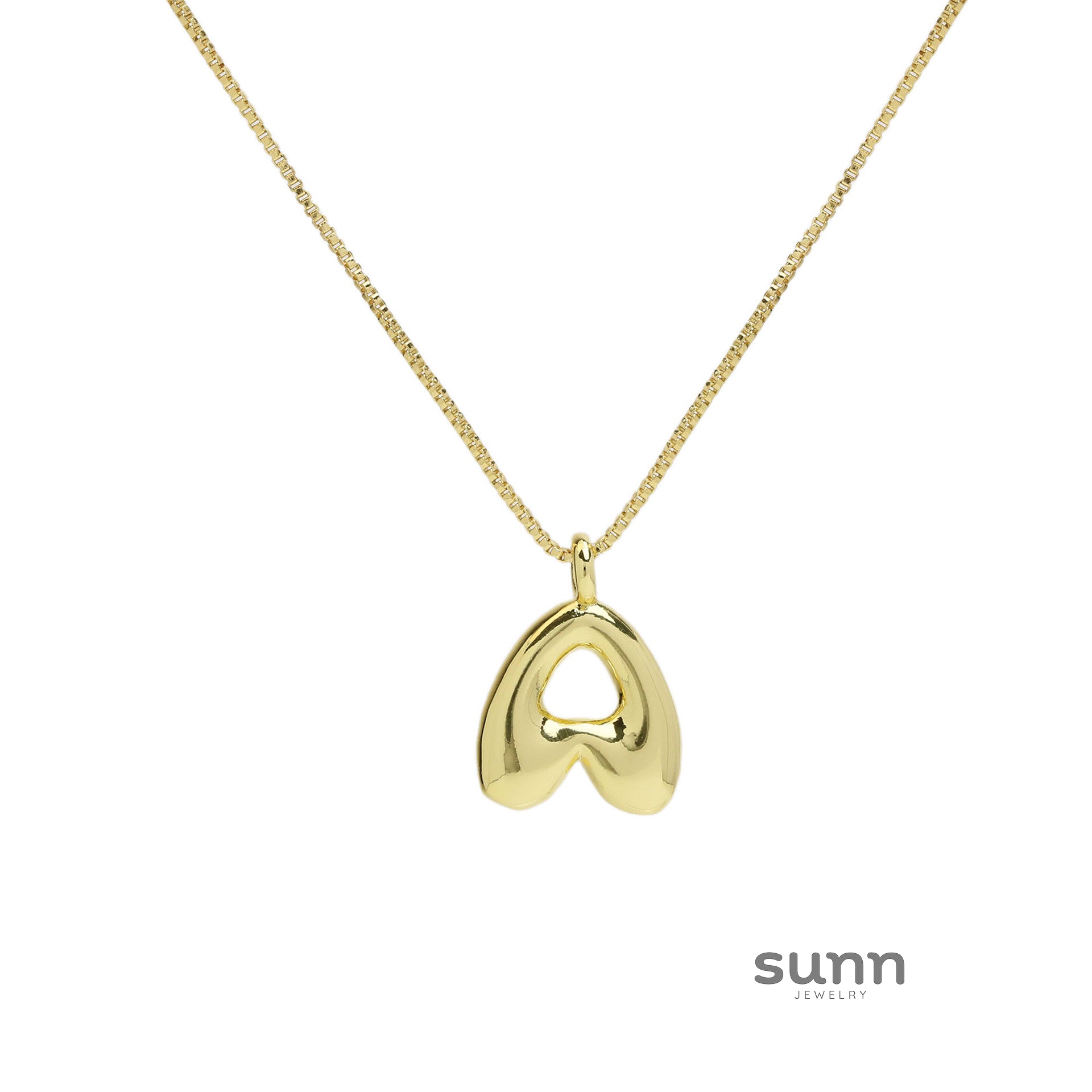 Odalys Gold Initial Pendant [GHUQGZ30]