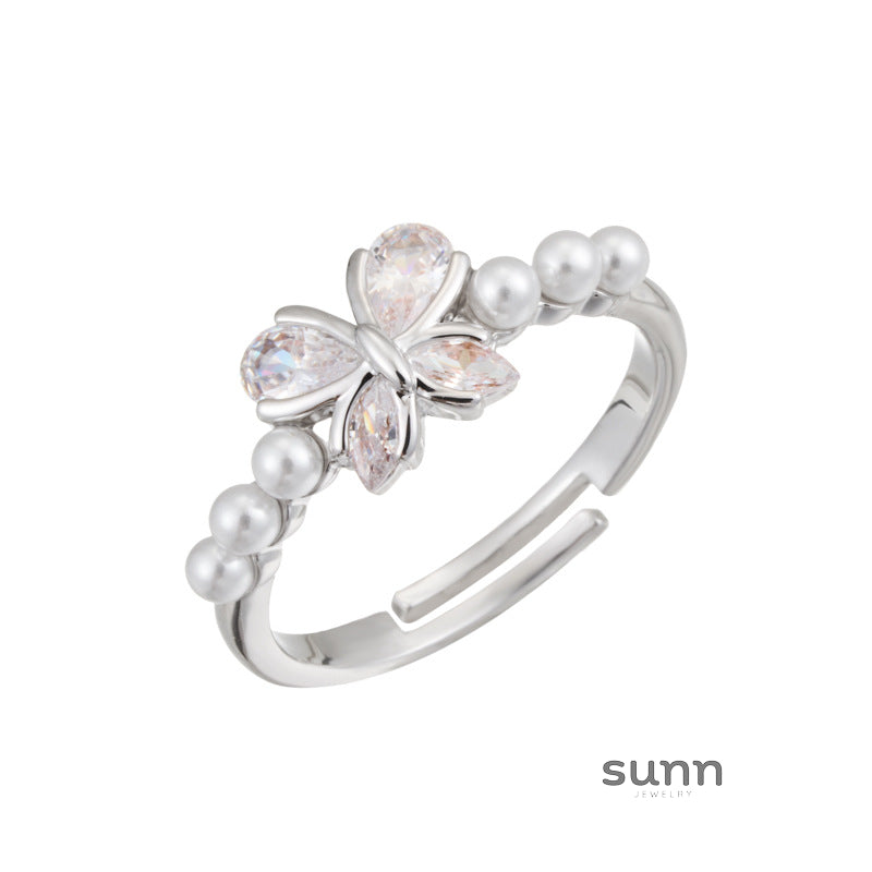 Odette Butterfly Open Ring [VPKN197S]