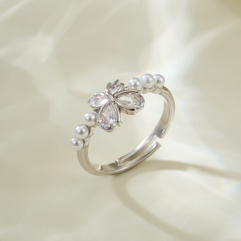 Odette Butterfly Open Ring [EZDHZKF0]